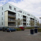 Appartementen- en winkelcomplex