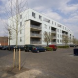 Appartementen- en winkelcomplex